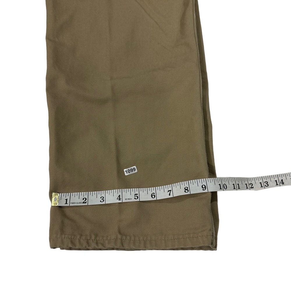 Carhartt Cat 2 Flame Resistant Tan Canvas Cargo Jeans Pants Sz 38x34 7 Pockets - Picture 15 of 15